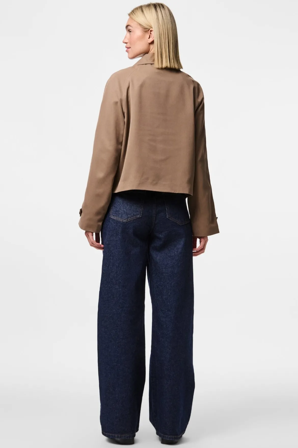 Scarlett Short Trenchcoat - Brun