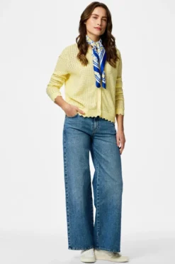 Scout O-Neck Knit Cardigan - French Vanilla