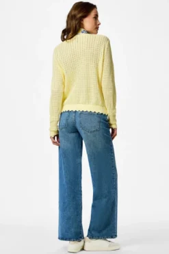 Scout O-Neck Knit Cardigan - French Vanilla