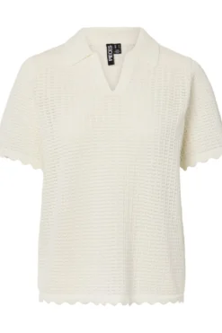 Scout Polo Knit - Cloud Dancer