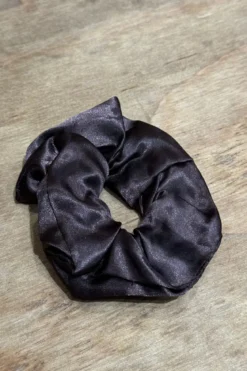 Scrunchie - Mørk Brun
