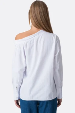 Serena Oversized Skjorte - Hvid