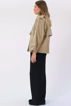 Short Trenchcoat - Beige