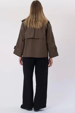 Short Trenchcoat - Brun