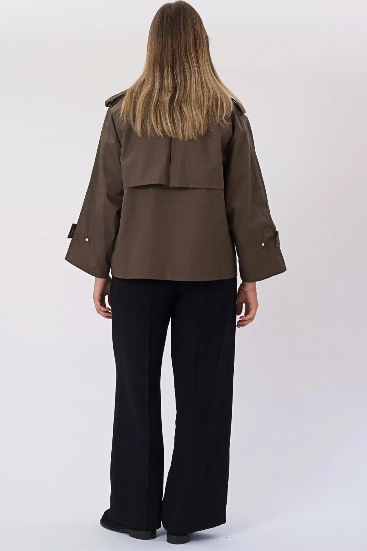 Short Trenchcoat - Brun