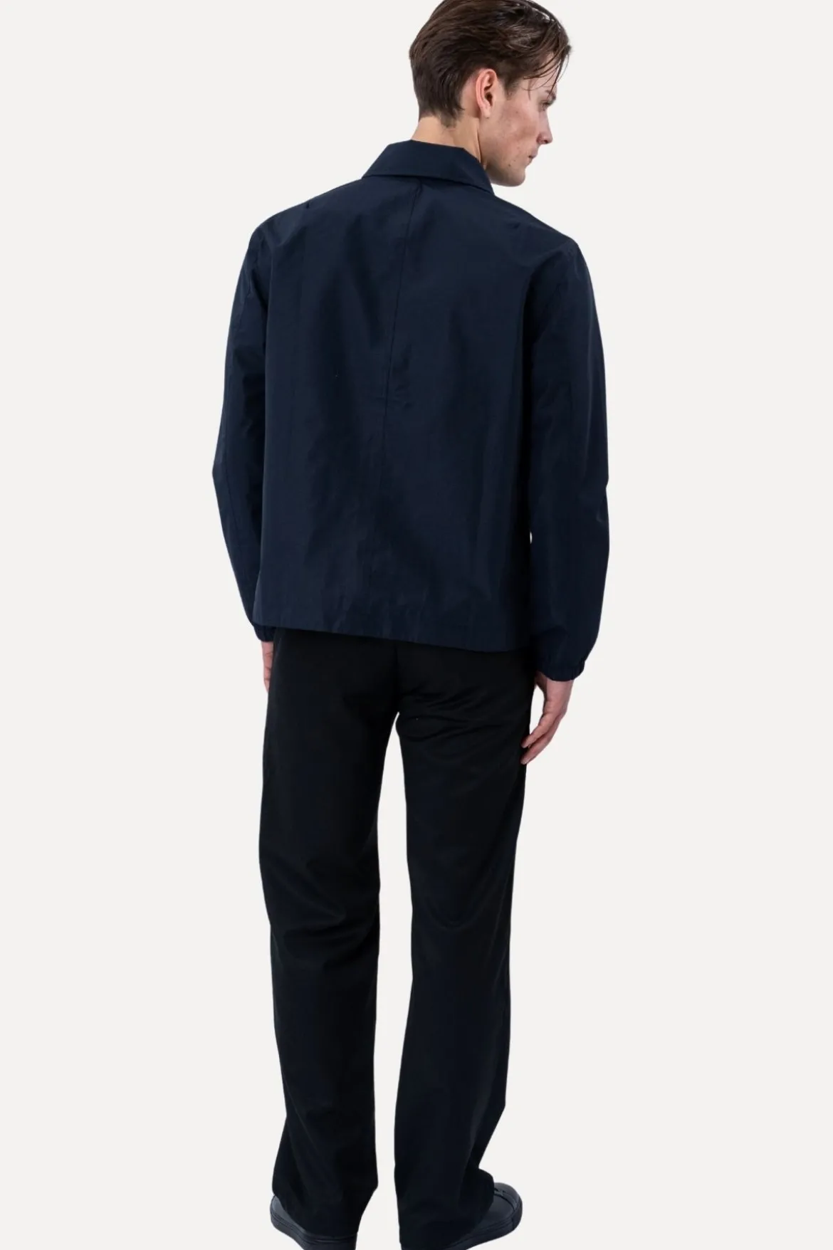 Short Zip Jacket - Navy