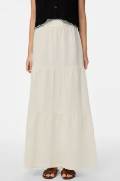Sikka Maxi Skirt - Cloud Dancer