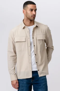 Silas Overshirt - Beige