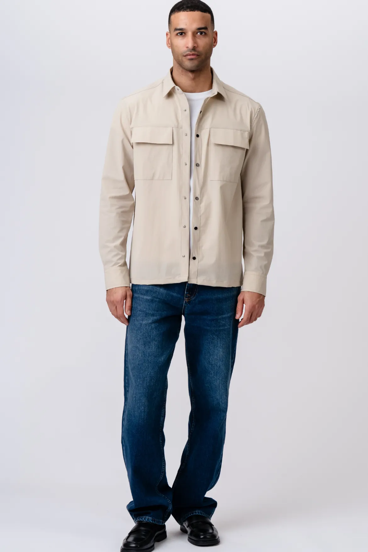 Silas Overshirt - Beige