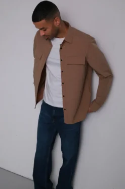 Silas Overshirt - Brun