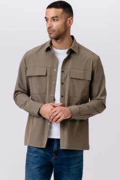 Silas Overshirt - Khaki