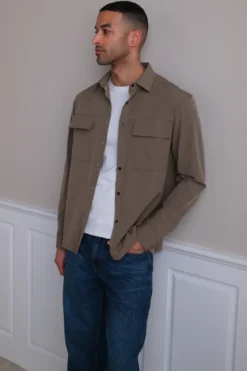 Silas Overshirt - Khaki