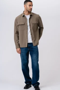 Silas Overshirt - Khaki