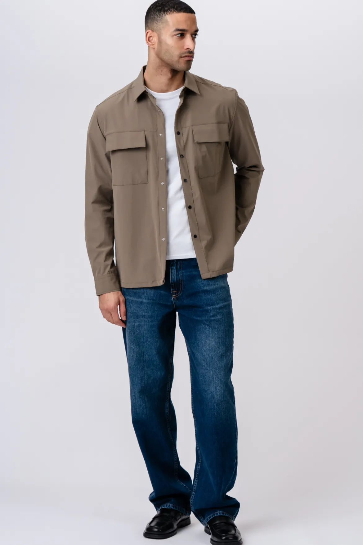 Silas Overshirt - Khaki