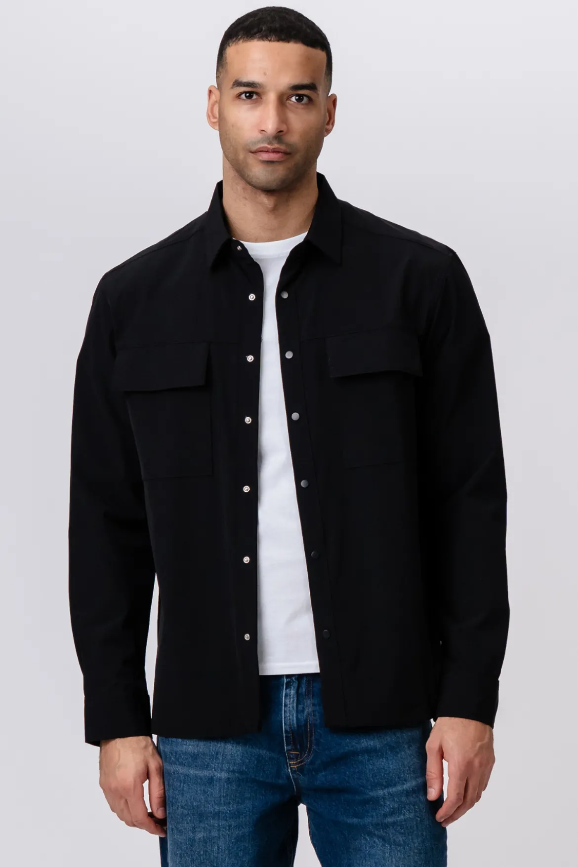 Silas Overshirt - Sort