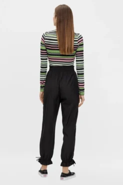 Silena High Waist Pants - Sort