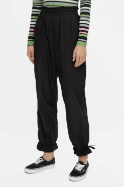 Silena High Waist Pants - Sort