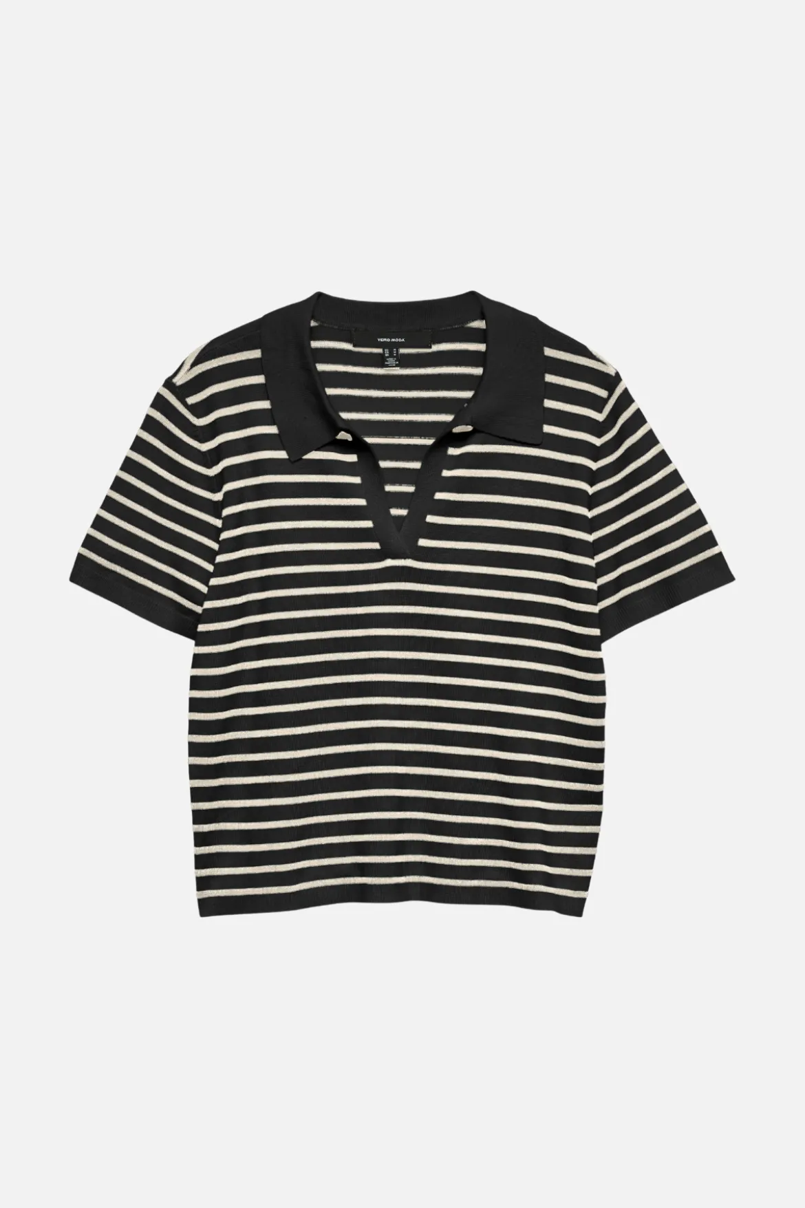 Silje Poloneck Pullover - Sort