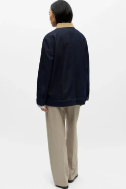 Sirenna Denim Jakke - Mørkeblå Denim