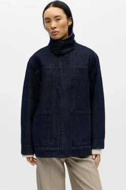 Sirenna Denim Jakke - Mørkeblå Denim