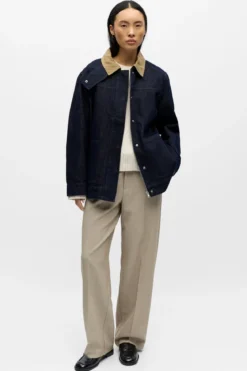 Sirenna Denim Jakke - Mørkeblå Denim