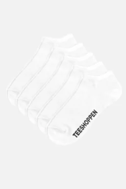 Sneaker Socks 5-pak - Hvid