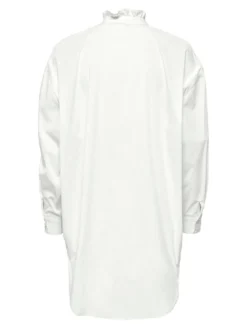 Sofia Frill Bluse - Bright White
