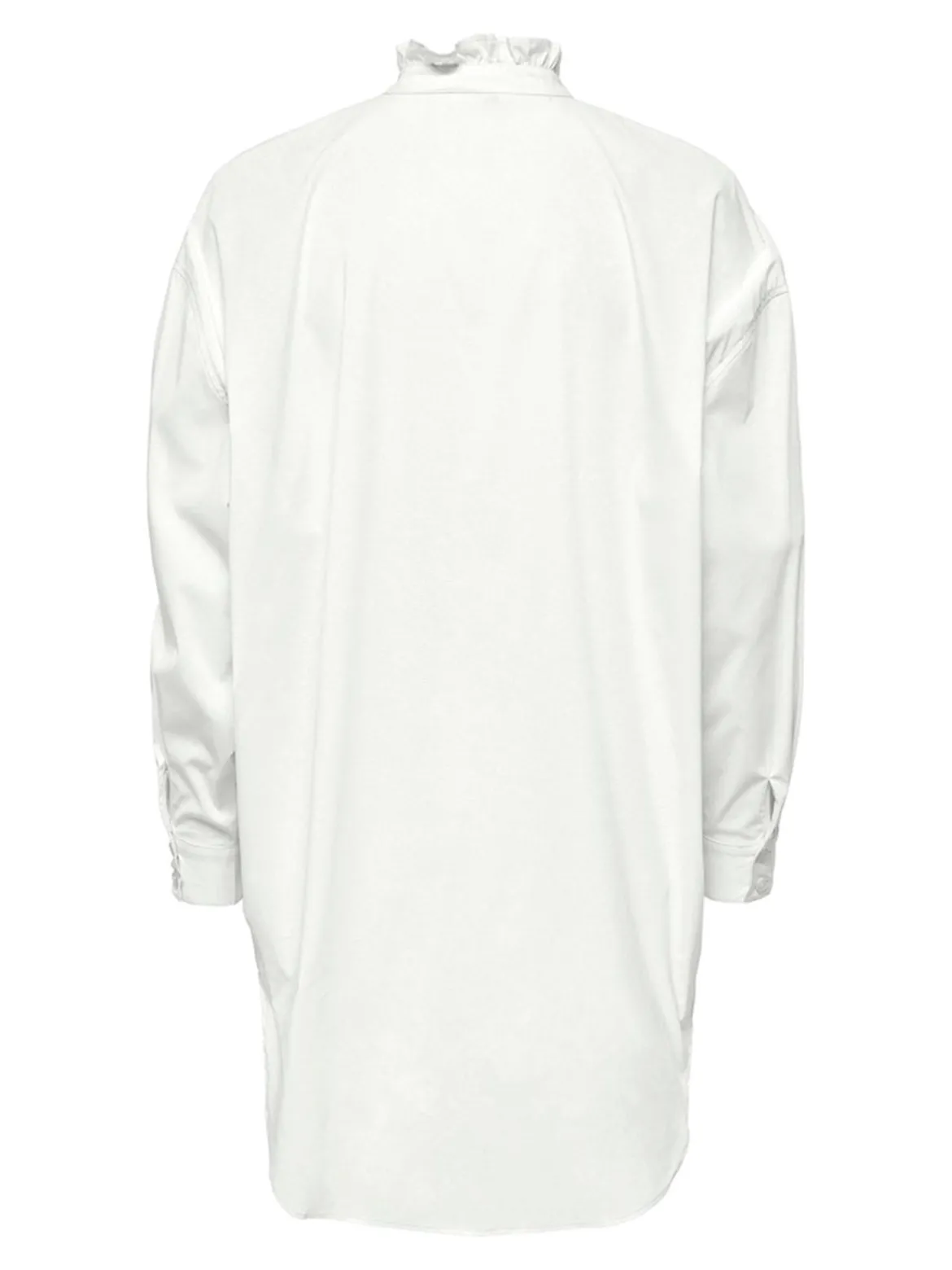Sofia Frill Bluse - Bright White