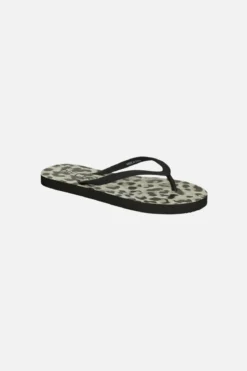 Sommer Print Flip Flop - Sort Leo