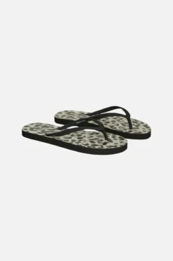 Sommer Print Flip Flop - Sort Leo