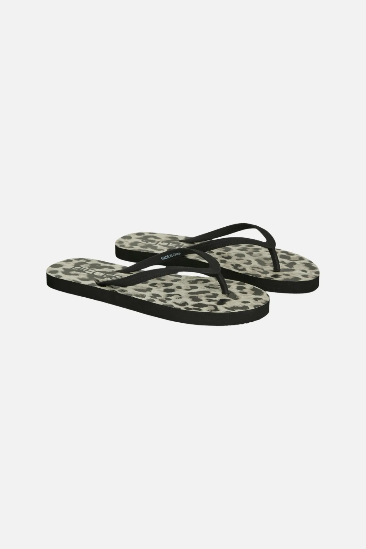 Sommer Print Flip Flop - Sort Leo