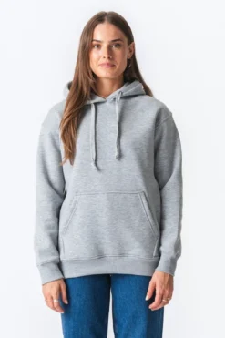 Stella Oversized Hoodie - Askegrå