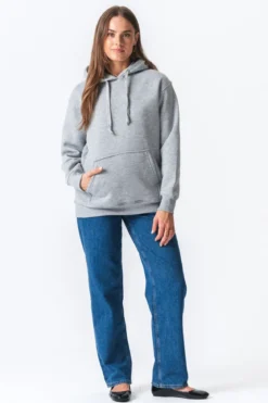 Stella Oversized Hoodie - Askegrå