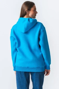 Stella Oversized Hoodie - Blå