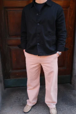 Straight Cotton Chino - Beige
