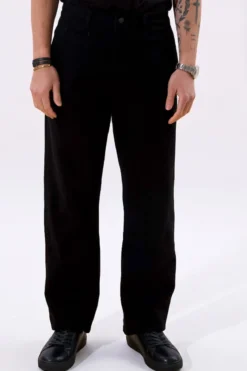 Straight Cotton Chino - Sort