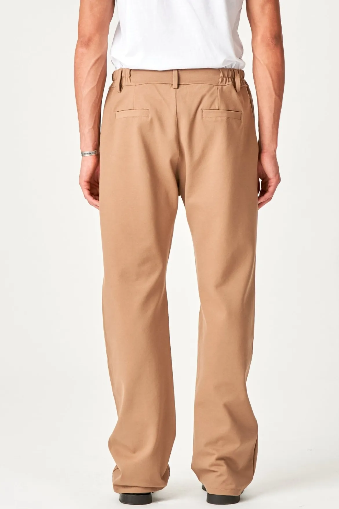 Suit pants loose - Khaki