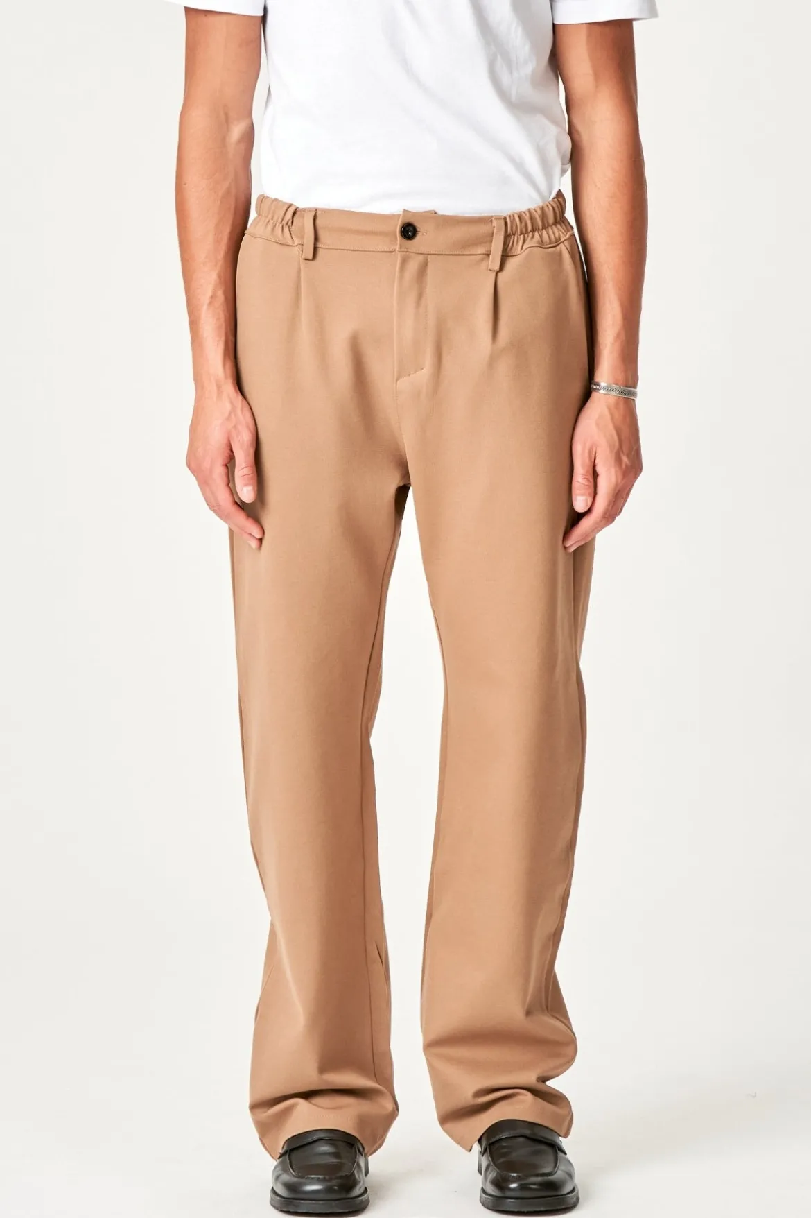 Suit pants loose - Khaki
