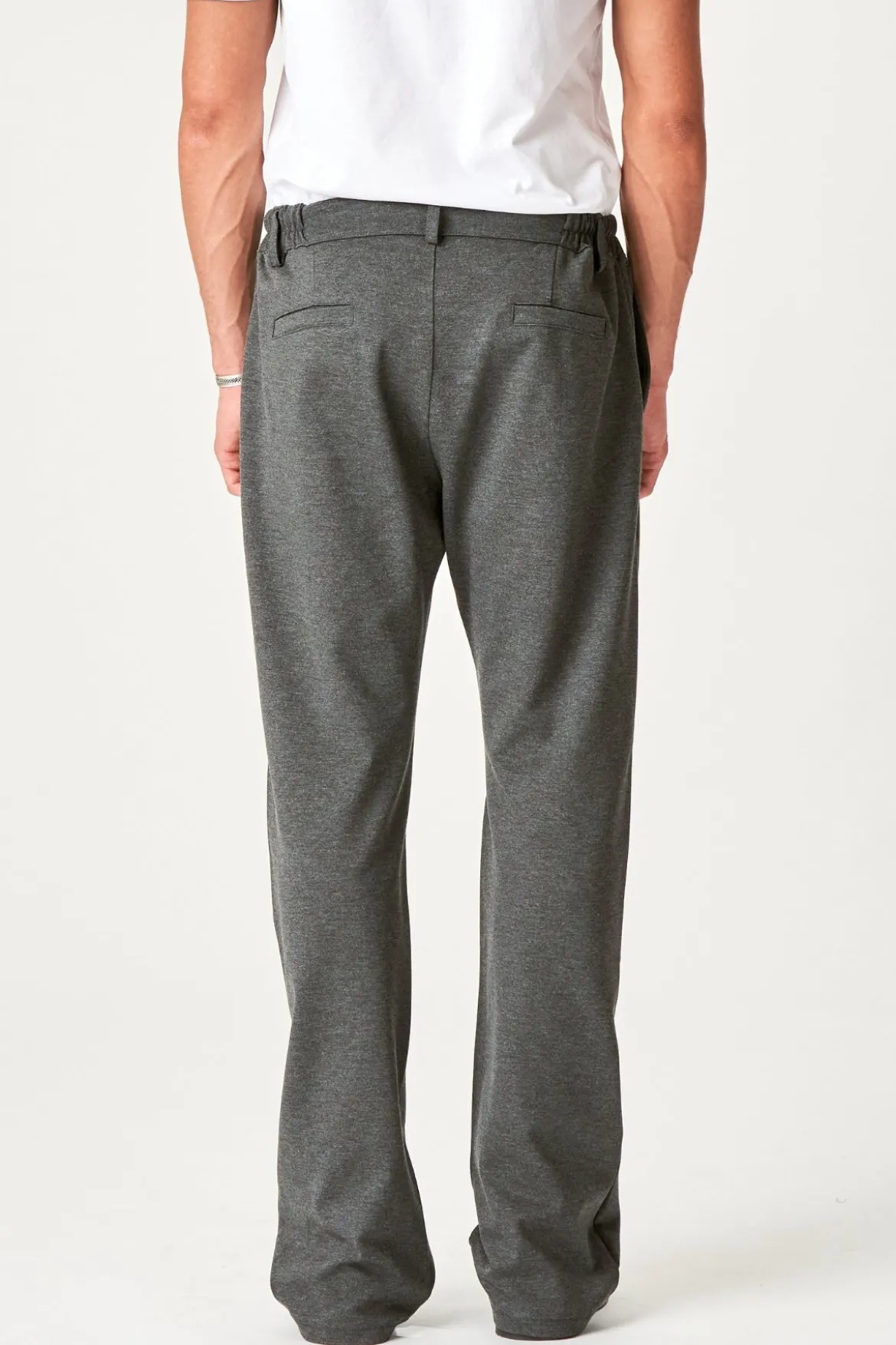 Suit pants loose - Koksgrå