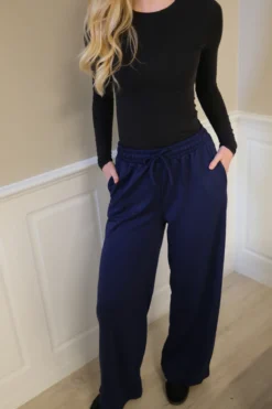 Sweatpants Wide - Navy
