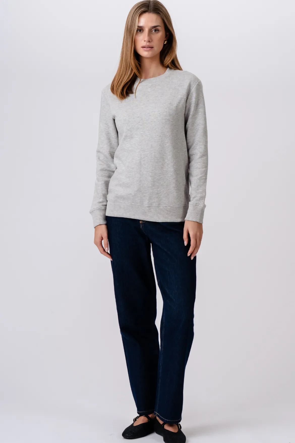 Sweatshirt Crewneck - Grå