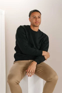 Sweatshirt Crewneck - Sort