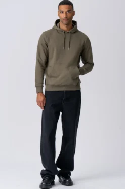 Sweatshirt Hoodie - Army Grøn