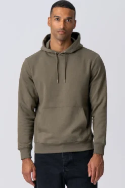Sweatshirt Hoodie - Army Grøn