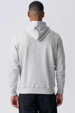 Sweatshirt Hoodie - Aske Grå