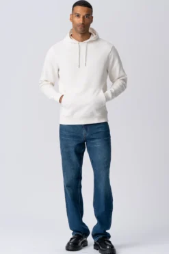 Sweatshirt Hoodie - Beige