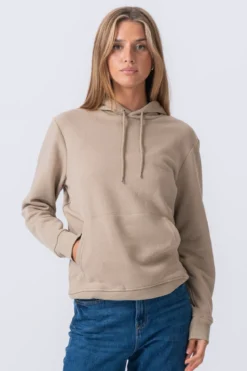Sweatshirt Hoodie - Sand