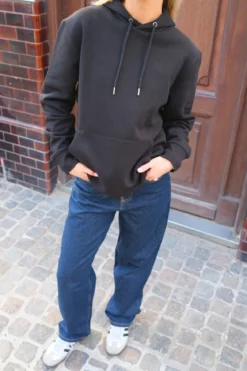 Sweatshirt Hoodie - Sort