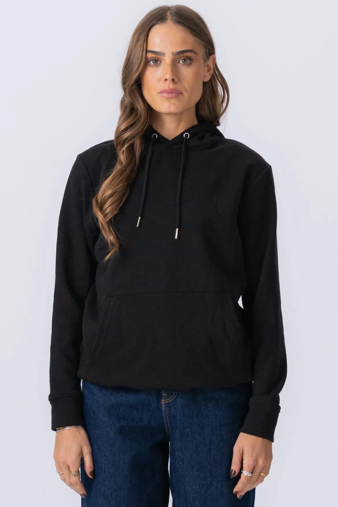 Sweatshirt Hoodie - Sort