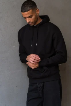 Sweatshirt Hoodie - Sort